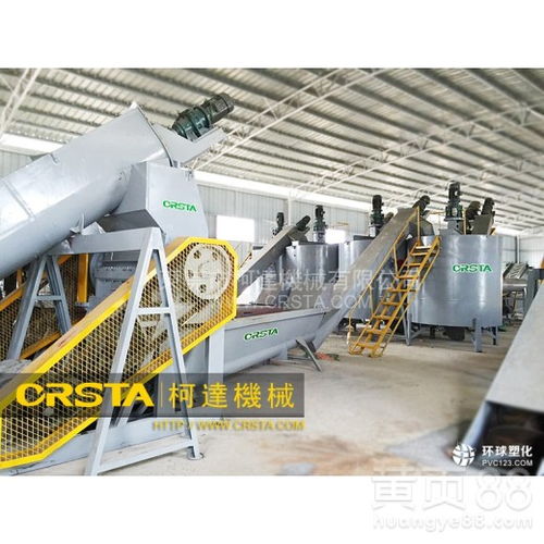 【廠供pet瓶破碎清洗設備、pet片材破碎清洗線】- 